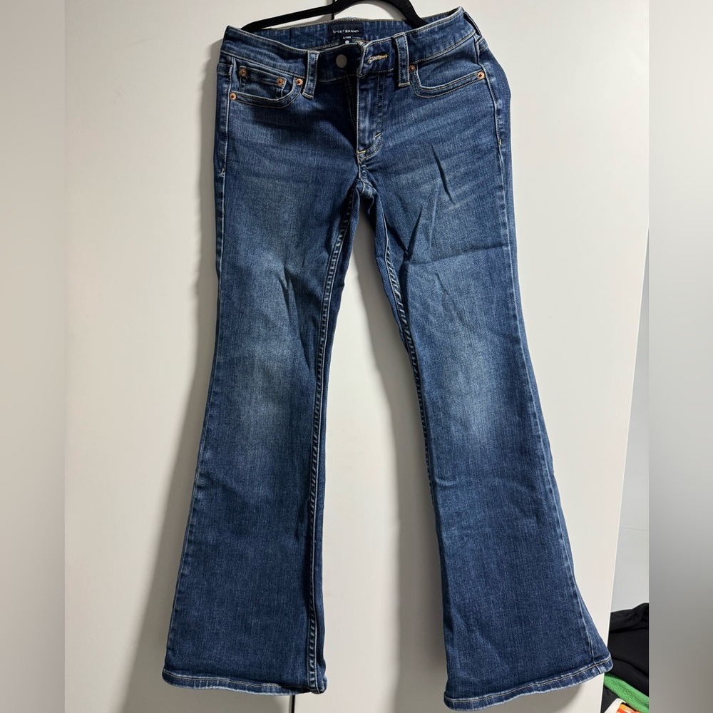 Lucky Brand Dark Blue Flare Jeans
